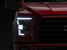 Load image into Gallery viewer, Raxiom 15-17 Ford F-150 XR Series LED Projector Headlights with DRL- Black Housing- Clear Lens