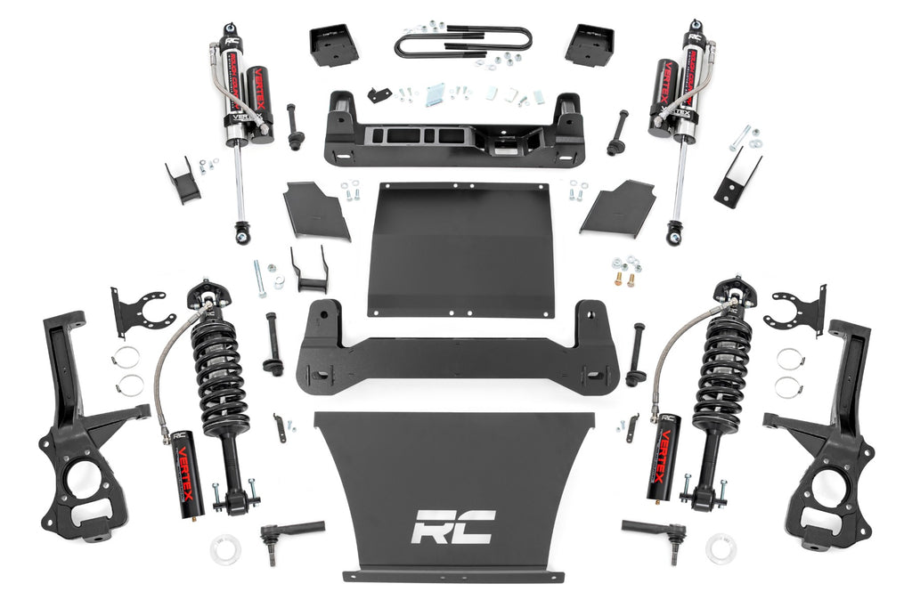 6 Inch Lift Kit | Mono Leaf Rear | Vertex | Chevy Silverado 1500 4WD (22-24)