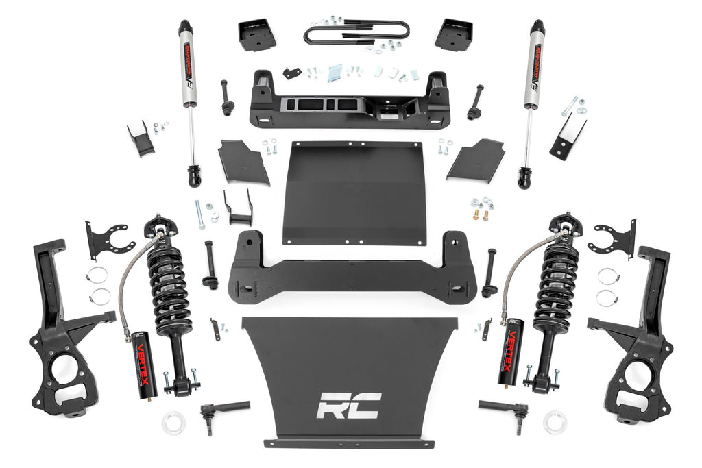 6 Inch Lift Kit | Mono Leaf Rear | Vertex/V2 | Chevy Silverado 1500 (25-26)