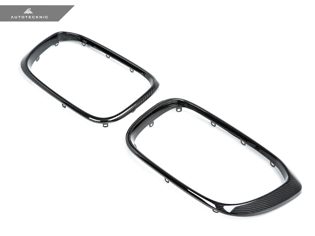 AutoTecknic Replacement Dry Carbon Grille Surround Set - F97 X3M | F98 X4M