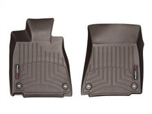 Load image into Gallery viewer, WeatherTech 2013+ Lexus GS Front FloorLiner - Cocoa