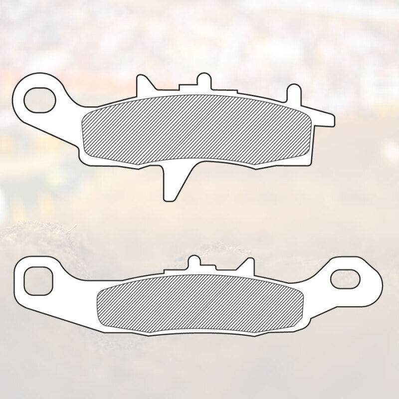 Renthal 98-24 Kawasaki KX80-100/ 05-22 Suzuki RM85 Front/ Rear Works Brake Pads