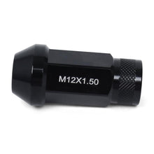 Load image into Gallery viewer, BLOX Racing Street Series Forged Lug Nuts - Black 12 x 1.5mm - Set of 20 (New Design)