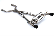 Load image into Gallery viewer, Invidia 2022+ Nissan Z 70mm Gemini Cat Back Exhaust - Single Layer Black Tip