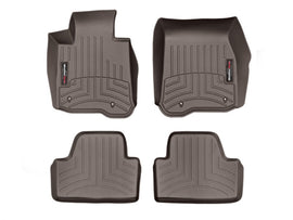WeatherTech 2014+ BMW 4-Series Front + Rear FloorLiner - Cocoa