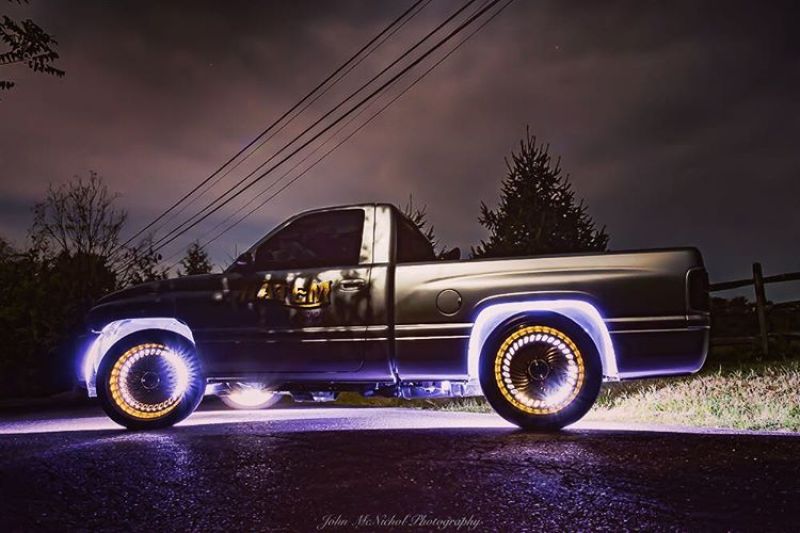 Oracle LED Illuminated Wheel Rings - Double LED - White NO RETURNS
