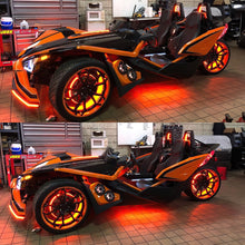 Load image into Gallery viewer, Oracle LED Illuminated Wheel Rings - ColorSHIFT No Remote - ColorSHIFT No Remote NO RETURNS