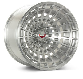 Vossen LCX-04 22x10 - 8x180 - ET18 - Super Deep - 124.3 - Brushed Gloss Clear Wheel