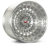 Vossen LCX-04 24x14 - 8x180 - ET75 - Mega Deep - 124.3 - Brushed Gloss Clear Wheel