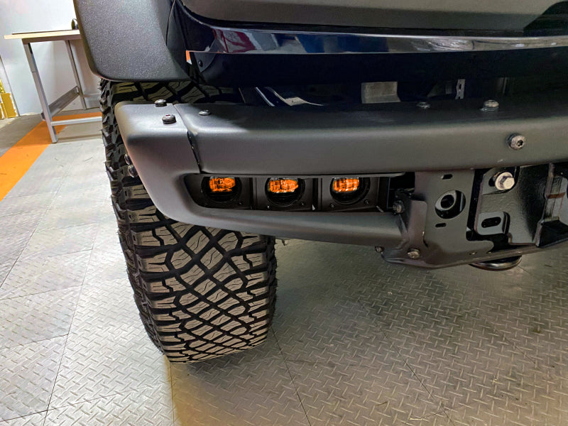Oracle High 21-22 Ford Bronco Triple LED Fog Light kit for Steel Bumper NO RETURNS
