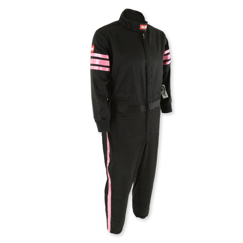 RaceQuip Pink Trim SFI-1 JR. Suit - Kids XXS