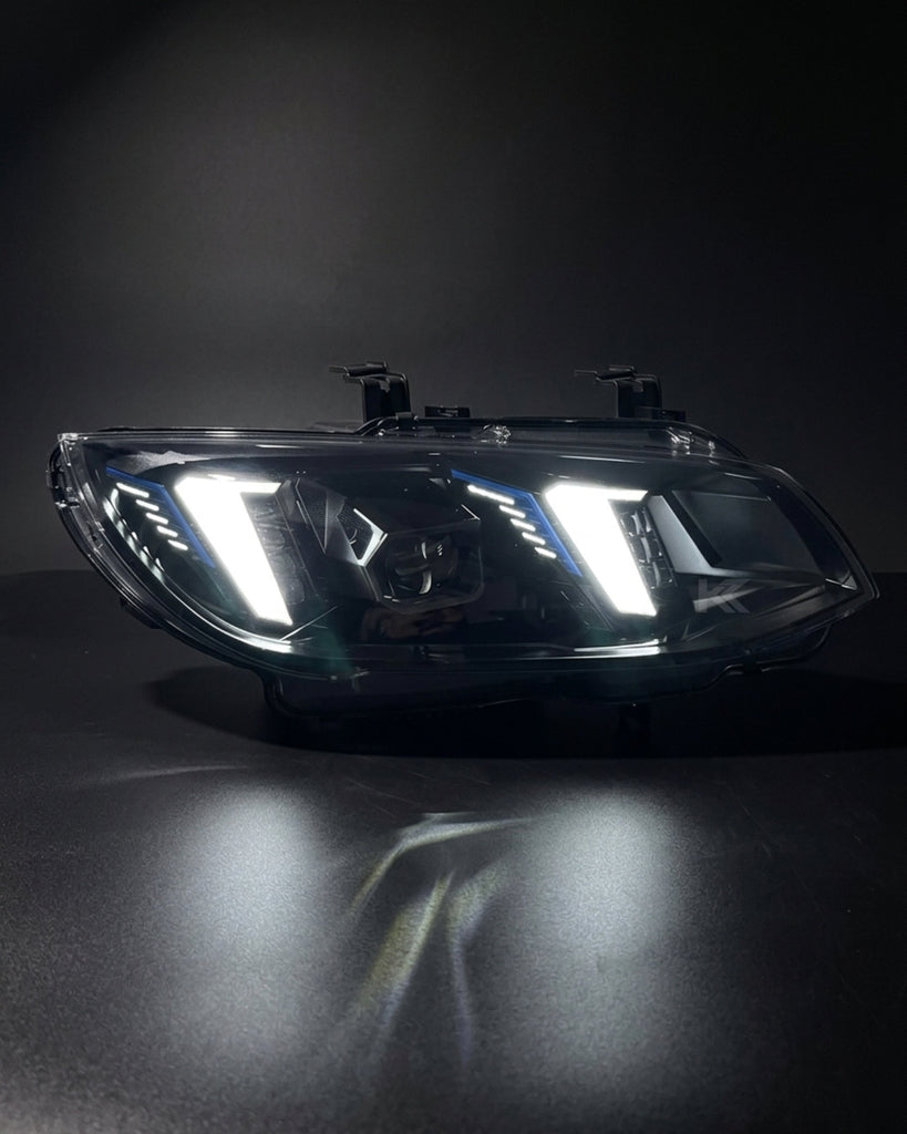 BMW 3 Series M3 E92 / E93 Snake Eye LCI LED Headlight Assembly with Dual-Color DRL 2010 - 2013 (335i / 328i)