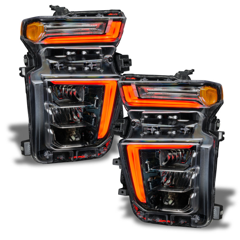 Oracle 2021 Chevy Silverado HD 2500/3500 RGB+W Headlight DRL Upgrade Kit ColorSHIFT 2 SEE WARRANTY