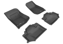 Load image into Gallery viewer, 3D MAXpider 2014-2018 Jeep Wrangler JK 2-Door Kagu 1st &amp; 2nd Row Floormats - Black