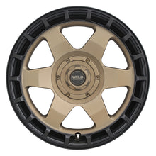 Load image into Gallery viewer, Weld Off-Road Ridge 17x9 - 6x135 / 6x139.7 BP - ET-12 - 106.1mm CB - Satin Bronze Wheel (Black Ring)