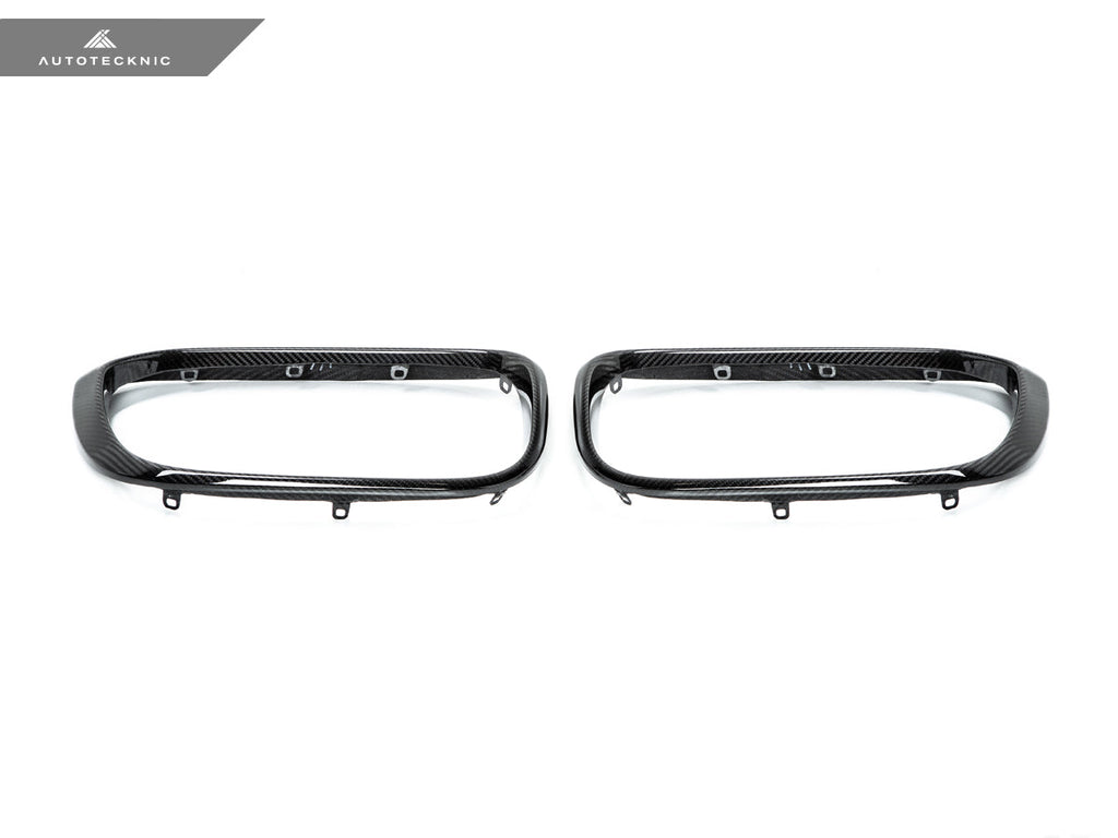 AutoTecknic Replacement Dry Carbon Grille Surround Set - F97 X3M | F98 X4M