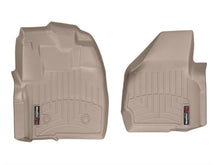 Load image into Gallery viewer, WeatherTech 12+ Ford F250/F350/F450/F550 Front FloorLiner - Tan