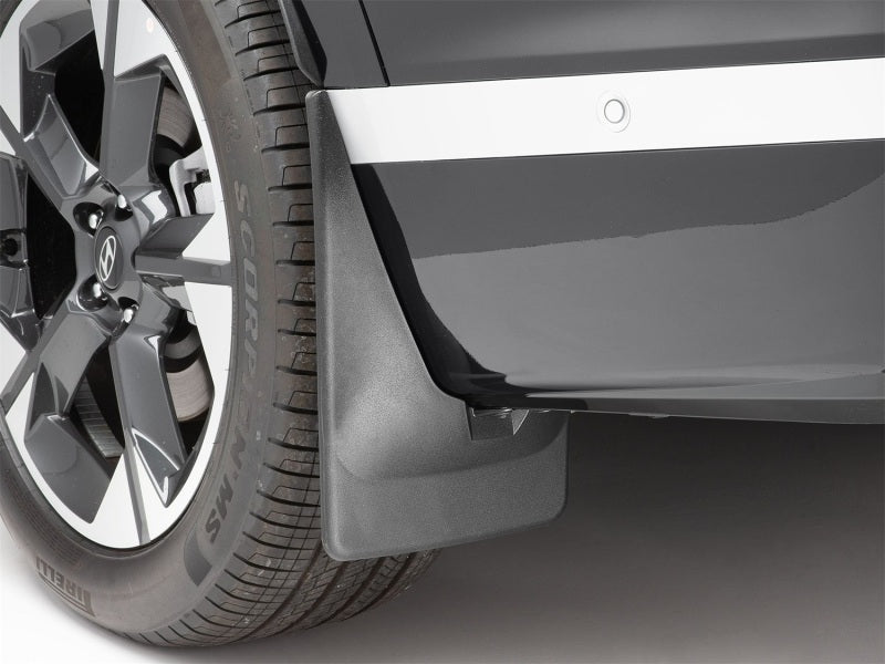 WeatherTech 2026 Hyundai Palisade Rear Mudflaps - Black