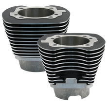 Load image into Gallery viewer, S&amp;S Cycle 99-06 BT 4-1/8in Bore Cylinder Set For 111in - Wrinkle Black