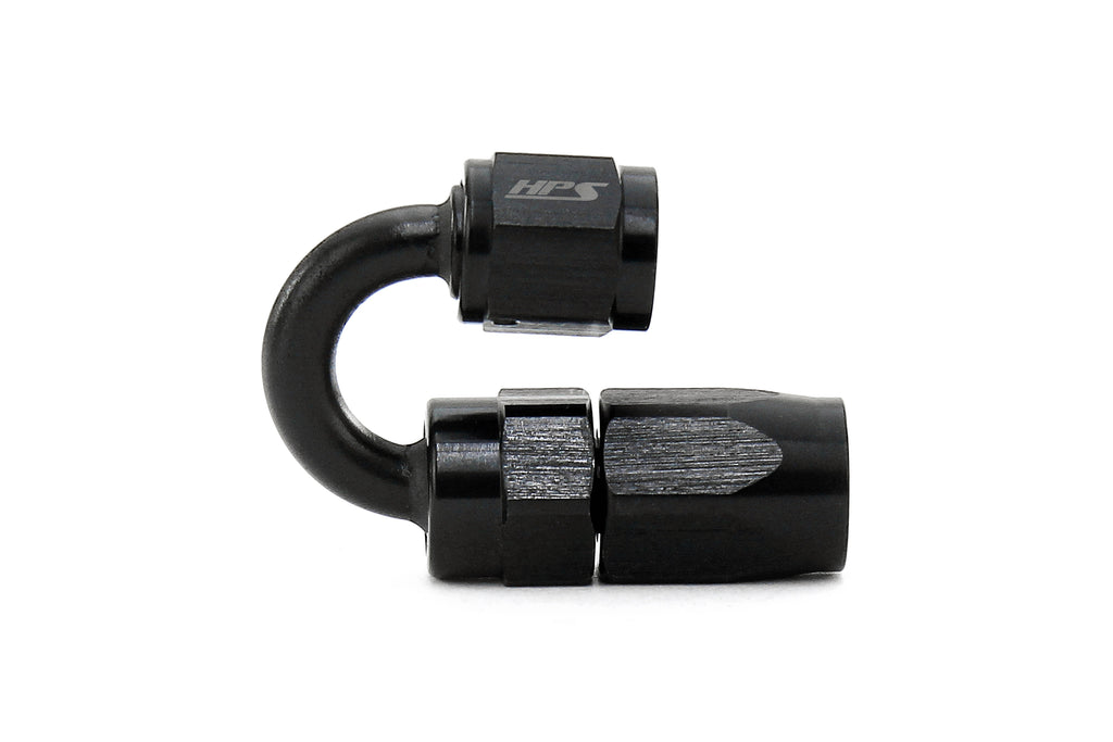 HPS Performance 250 Series AN -8 Push-On 180 Degree Hose End 250-1808
