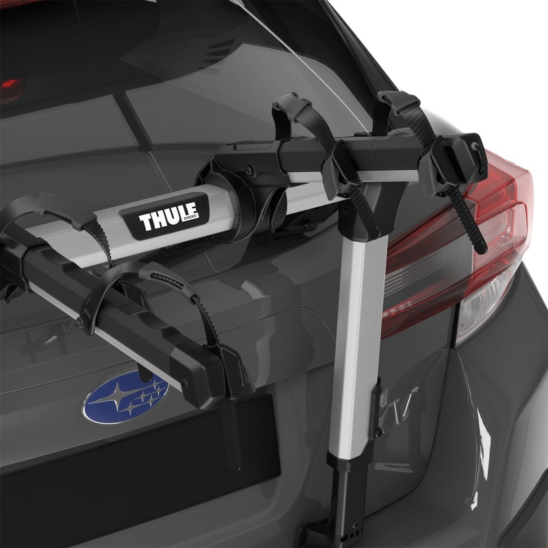 Thule OutWay Hanging-Style Trunk Bike Rack (Up to 2 Bikes) - Silver/Black