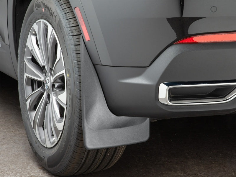 WeatherTech 24-25 Buick Envision Rear Mudflaps - Black