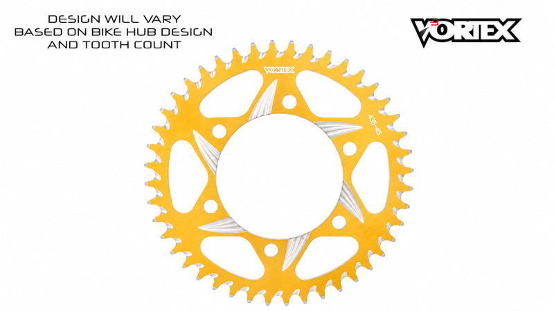 Vortex Racing 32 Tooth 520 Rear Sprocket - Gold