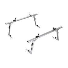 Load image into Gallery viewer, Thule TracRac SR Sliding Overhead Truck Rack - Compact (RACK ONLY/Req. SR Base Rails) - Silver