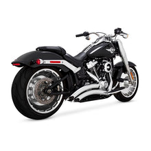 Load image into Gallery viewer, Vance &amp; Hines 25-26 Harley Davidson Gen 2 M8 Wide Tire Softail Big Radius Exhaust System - Chrome