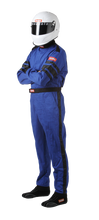 Load image into Gallery viewer, RaceQuip Blue SFI-1 1-L Suit - Medium Tall
