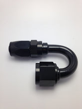 Load image into Gallery viewer, Fragola -10AN x 180 Degree Pro-Flow Hose End - Black