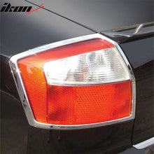 Load image into Gallery viewer, 2001-2005 Audi A4 B6 Sedan Chrome 2PCS Tail Lights Bezel Covers ABS