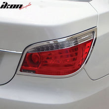 Load image into Gallery viewer, 2004-2010 BMW E60 5-Series Sedan Chrome 2PCS Tail Lights Bezel Covers