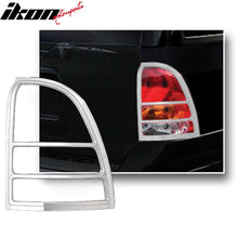 Load image into Gallery viewer, 2004-2007 Buick Rainier Tail Light Bezels Cover Trim Chrome ABS 2PCS