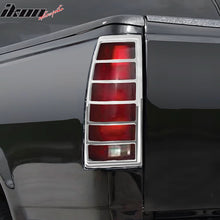 Load image into Gallery viewer, 1988-1998 Chevrolet C10 C/K Tail Light Bezel Cover Trim Chrome ABS 2PC