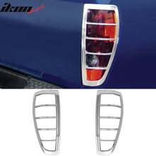 Load image into Gallery viewer, 2004-2012 Chevrolet Colorado Tail Light Bezels Cover Chrome ABS 2PCS