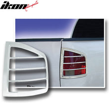 Load image into Gallery viewer, 1994-2004 Chevrolet S10 Tail Light Bezels Cover Trim Chrome ABS 2PCS