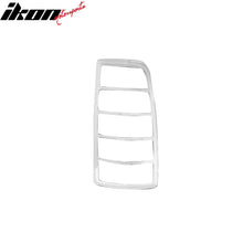 Load image into Gallery viewer, 2003-2006 Chevy Silverado Tail Light Bezels Cover Trim Chrome ABS 2PCS