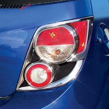 Load image into Gallery viewer, 2012-2017 Chevrolet Sonic Hatchback Chrome 2PCS Tail Lights Bezel ABS