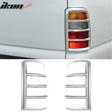 Load image into Gallery viewer, 2000-2006 Chevrolet Tahoe/Suburban Tail Light Bezels Chrome ABS 2PCS