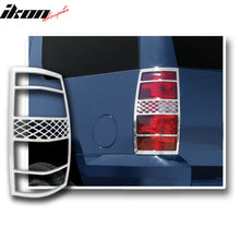 Load image into Gallery viewer, 2007-2014 Chevrolet Suburban/Tahoe Tail Light Bezels Chrome ABS 2PCS