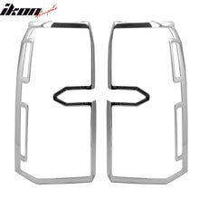 Load image into Gallery viewer, 2015-2020 Chevrolet Suburban Chrome 2PCS Tail Lights Bezel Covers ABS