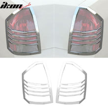 Load image into Gallery viewer, 2005-2007 Chrysler 300/300C Chrome 2PCS Tail Lights Bezel Covers ABS