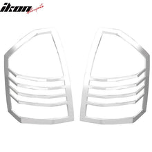 Load image into Gallery viewer, 2005-2007 Chrysler 300/300C Chrome 2PCS Tail Lights Bezel Covers ABS