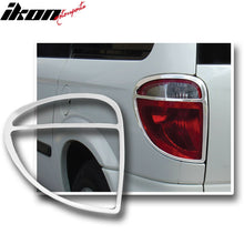 Load image into Gallery viewer, 2001-2005 Chrysler Town &amp;Country Tail Light Bezels Trim Chrome ABS 2PC