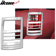 Load image into Gallery viewer, 2008-2016 Chrysler Town &amp; Country Tail Light Bezel Trim Chrome ABS 2PC