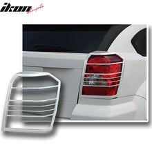 Load image into Gallery viewer, 2007-2012 Dodge Caliber Rear Taillight Lamps Frames Chrome ABS 2PCS