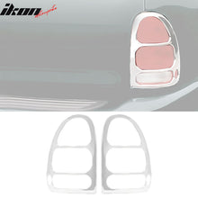 Load image into Gallery viewer, 1996-2000 Dodge Caravan Rear Taillight Lamps Frames Chrome ABS 2PCS