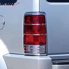 Load image into Gallery viewer, 2007-2011 Dodge Nitro Chrome 2PCS Rear Tail Lights Bezel Covers ABS