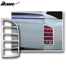 Load image into Gallery viewer, 2002-2006 Dodge Ram 1500 Chrome 2PCS Rear Tail Lights Bezel Covers ABS